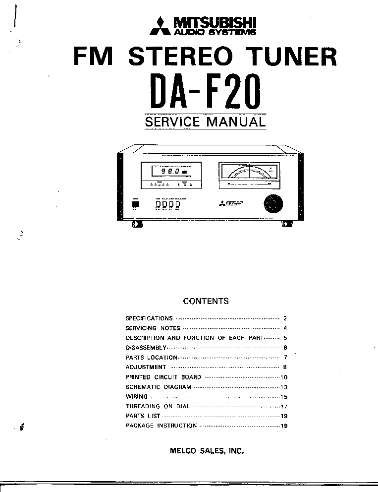Mitsubishi service manual free download